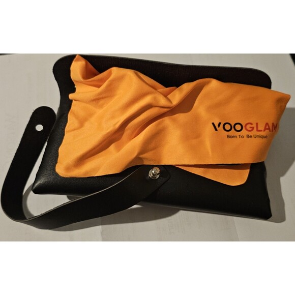 VOOGLAM Oversize Plain Glasses for Women, Clear Anti Blue Fashion 7543 - Picture 7 of 12